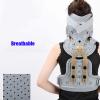 Portable Breathable Head and Cervicothoracic Orthosis, Adjustable Cervical Traction Brace view 3