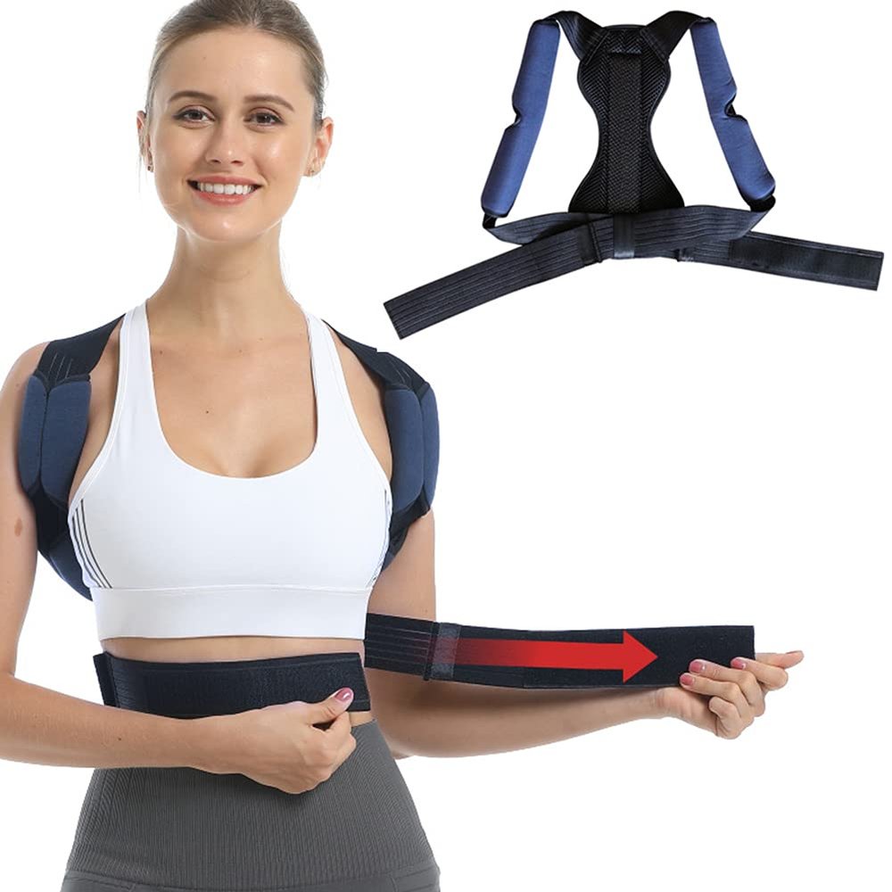 Posture Corrector and Clavicle Brace for Upper Back Support