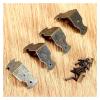 Antique Decorative Furniture Corner Protectors, 4-Piece Bronze Corner Brackets, 24 x 24 x 14 mm view 1