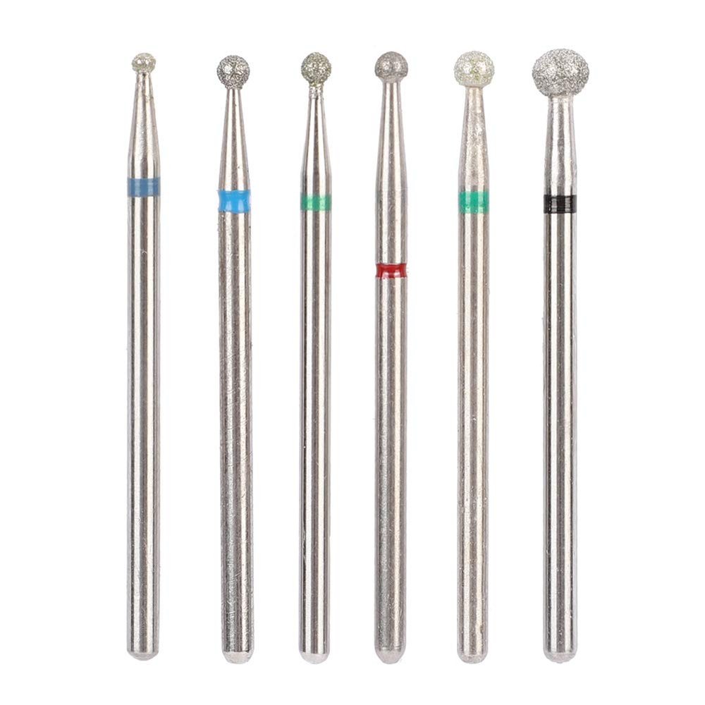 Nail Drill Bit Set, 6-Piece