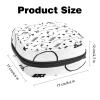 Sanitary Pad Storage Bag for Girls, Large-Capacity Travel Makeup Organizer, Arrow Pattern view 3