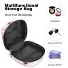 Portable Period Pad Storage Bag, Pink Princess Castle view 4