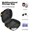 Portable Period Product Storage Bag with Zipper, Stars and White Clouds view 4