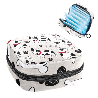 Women's Menstrual Product Storage Bag with Zipper