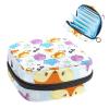 Portable Menstrual Product Storage Pouch with Zipper view 1