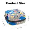 Portable Period Product Storage Pouch with Zipper, Snail on Branches view 2