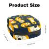 Portable Sloth Period Product Storage Bag with Zipper view 2