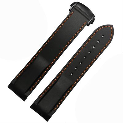 HKIDKK Rubber Watch Band for Omega Seamaster 300 Speedmaster, 20 mm, 22 mm, 22 mm, Agate