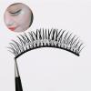5 Pairs of Glitter False Eyelashes, Black view 4