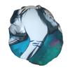 Large Running White Wolf Adjustable Waterproof Shower Hair Cap view 2