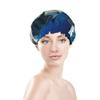 Large Running White Wolf Adjustable Waterproof Shower Hair Cap view 3