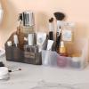 2-Pack Makeup Organizers with Brush Holder and Removable Compartments view 4