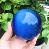 WGPHD Natural Deep Blue Cat's Eye Quartz Crystal Healing Sphere, 270 g view 1