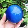 WGPHD Natural Deep Blue Cat's Eye Quartz Crystal Healing Sphere, 270 g view 2