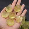 WGPHD Natural Citrine Crystal Stone, Raw Yellow Quartz Mineral Specimen Decor (0–50 g) view 2