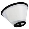 Staccatory Elizabethan Pet Recovery E-Collar - Black view 3