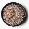 HZLXF1 Natural Gravel, Black Obsidian and White Quartz, No. 13 Mixed Quartz, 50 g view 1
