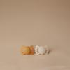 FRIGG Lucky Silicone Pacifiers, Symmetrical 2-Pack, BPA-Free, Made in Denmark, Honey Gold/Cream, Size 1 (0–6 Months) view 3