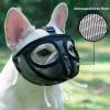 ILEPARK Muzzle for Short-Snouted Dogs, Bulldog, L, Black view 4