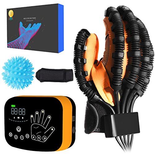 Upgraded Robotic Rehabilitation Gloves for Stroke, Hemiplegia and Cerebral Palsy