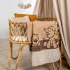 Julius Zöllner Jacquard Cuddle Cotton Blanket | 75 x 100 cm | Made in Germany | 100% Cotton | OEKO-TEX Standard 100 | Sleepy Bear view 3
