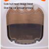 SUNESA Large Covered Cat Litter Box with Scoops, Blue view 4