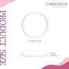 JASVERLIN Dark Brown Hair Ties, Seamless Ponytail Holders, 100 Count view 4