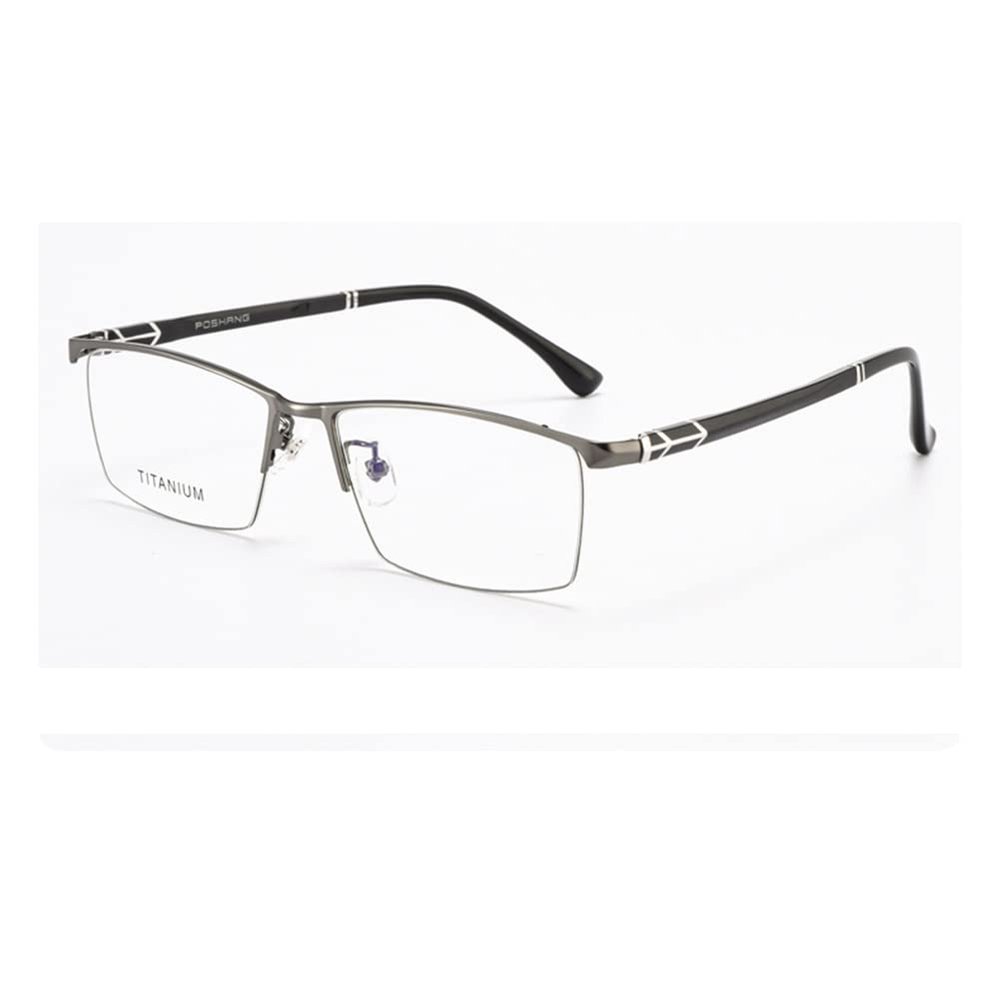 RICCIE Men's HD Progressive Multifocal Blue-Light-Blocking Reading Glasses, +1.0 to +3.0