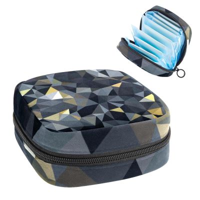 Women's Menstrual Product Storage Bag with Zipper