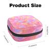 Women's Period Product Storage Pouch with Zipper, Abstract Pattern view 2