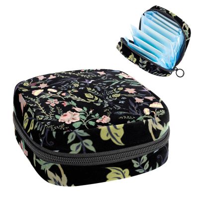 Portable Menstrual Product Storage Bag with Zipper
