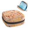Women's Period Product Storage Pouch with Zipper, Abstract Pattern view 1