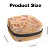 Women's Period Product Storage Pouch with Zipper, Abstract Pattern view 2