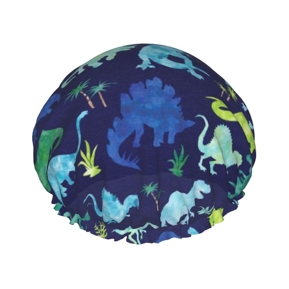 Reusable, Waterproof, Washable, Adjustable Shower Cap for Women, All Hair Lengths