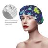 Reusable, Waterproof, Washable, Adjustable Shower Cap for Women, All Hair Lengths view 4