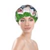 Dog with Sunglasses Shower Cap, Reusable, Waterproof, Washable, Adjustable view 3