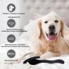 YOPETAYU Professional Slicker Brush Set with Comb for Long-Haired Dogs and Cats, 25 mm Bristles, Black view 2
