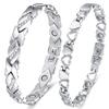 Cigmag Stainless Steel Magnetic Bracelet for Women, Ultra-Strong Magnets, Adjustable view 1