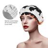 Japanese Kanji Turtle Kame Double-Layer Waterproof Shower Cap for Women view 4