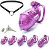 ScreaAss 2023 Handmade 3D Resin Chastity Cage Set with Ring and Belt, 5 Sizes view 1