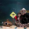 HyzaPhix Brown Submarine Aquarium Decoration and Fish & Shrimp Hiding Cave view 4