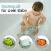 Interbaby Non-Slip Baby Bath Seat with Suction Cups, from 6 Months, Green view 3