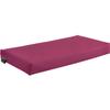 pader medi.tech Orthopedic Relief Cushion, Positioning Cushion 50 x 25 x 5 cm | Disc Cushion, Wedge Cushion, Leg Positioning Cushion with Firm Foam Core (13 Berry) view 1