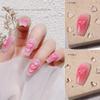 HAVLOC 3D Heart Nail Art Stickers, Clear Acrylic Hearts for Nails view 3