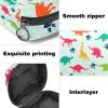 Women's Period Product Storage Bag, Large Capacity, Dinosaur Footprint Pattern view 3
