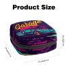 Sanitary Pad Storage Bag, Retro Neon American Muscle Car Style view 2