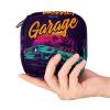 Sanitary Pad Storage Bag, Retro Neon American Muscle Car Style view 4