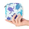 Turtles Underwater Ocean Menstrual Product Storage Bag view 4