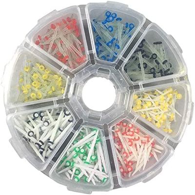 BoNew Oral Fiber Post Set for Glass-Quartz Teeth, Restorative, Straight Posts, 1.0/1.2/1.4/1.6 mm, 200 pcs
