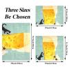 TBOUOBT Throw Blanket, Soft and Fluffy Comforter for Boys and Girls, Cute Cat and Fish Cartoon Animals view 3